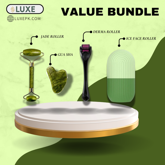 LUXE™- Value Bundle (FREE DERMA ROLLER AND SHIPPING)